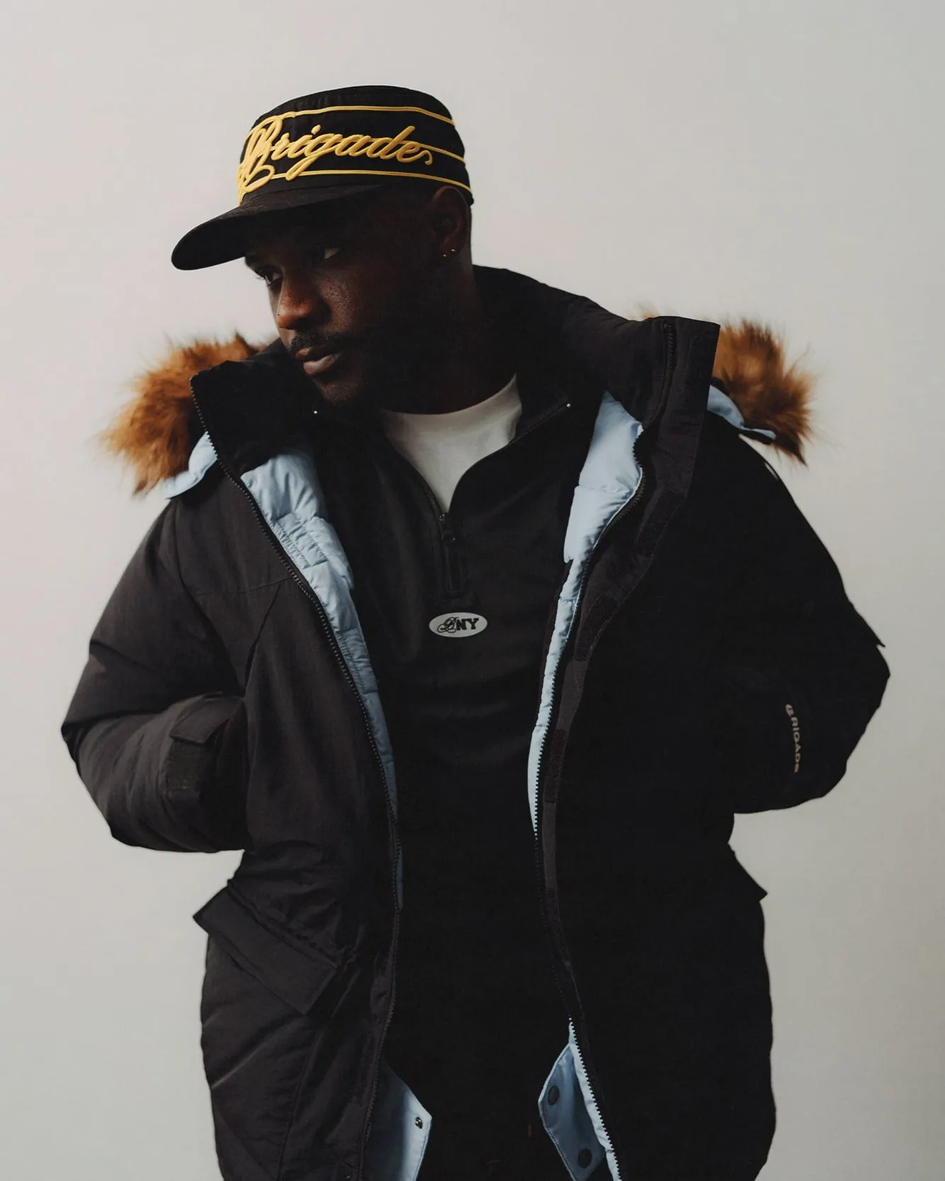 Script Pillbox Hat sold by Brigade USA product image thumbnail 4