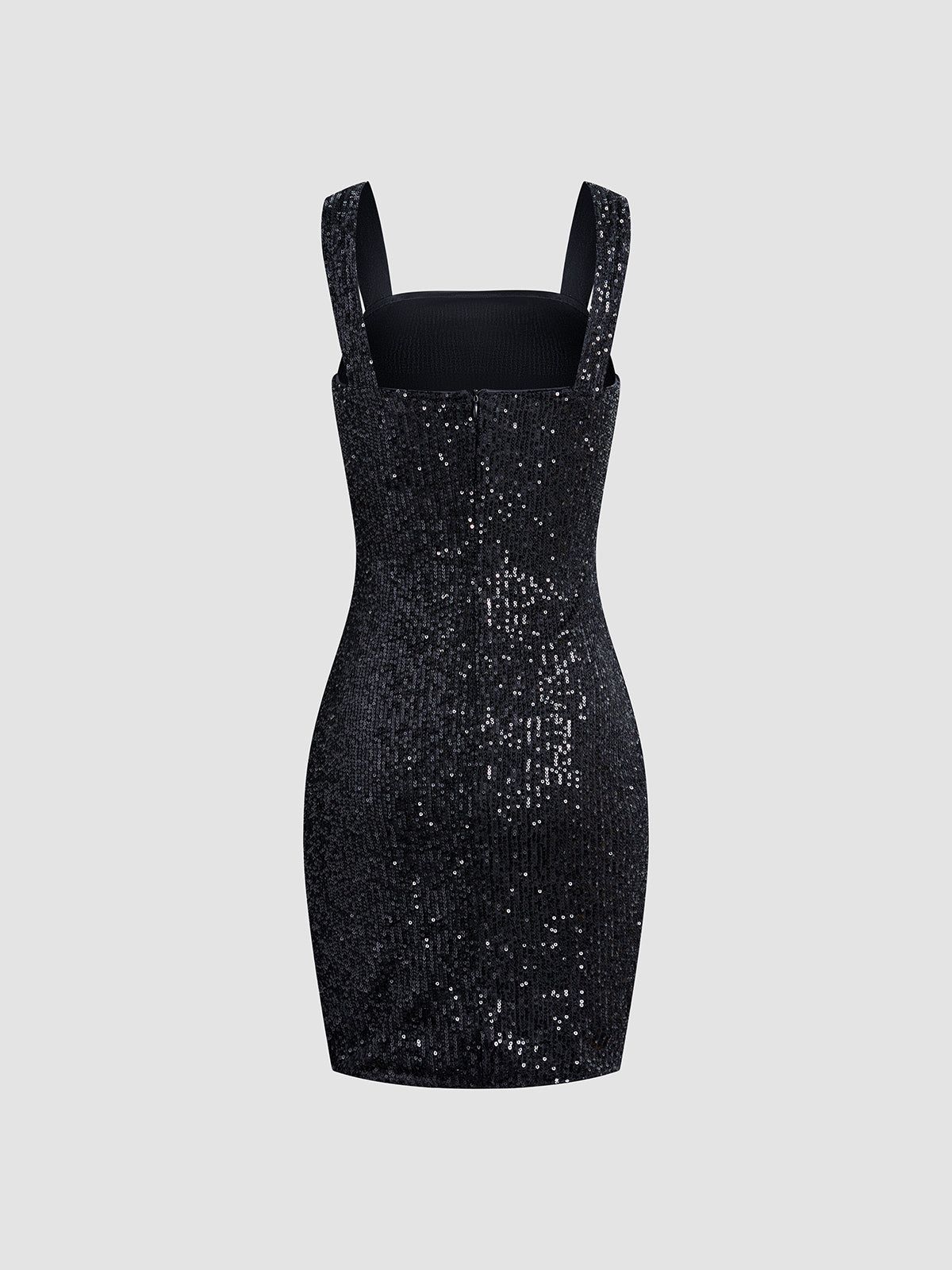Starry Night Glitter Short Dress sold by COMMENSE product image thumbnail 3