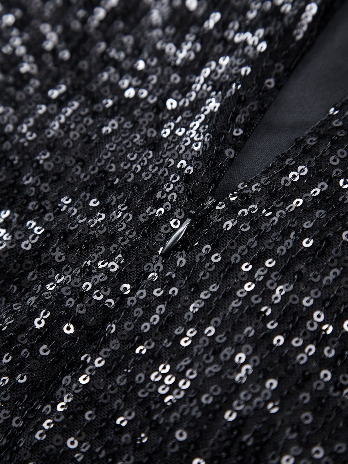 Starry Night Glitter Short Dress sold by COMMENSE product image thumbnail 4