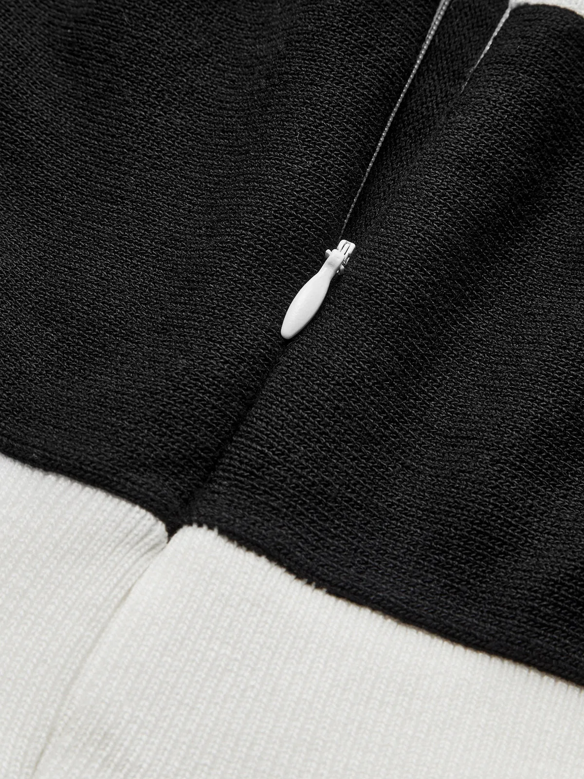 Contrast Binding V-Neck Knit Jumpsuits sold by COMMENSE product image thumbnail 5