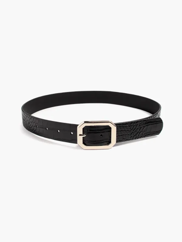 Timeless Leather Belt sold by COMMENSE