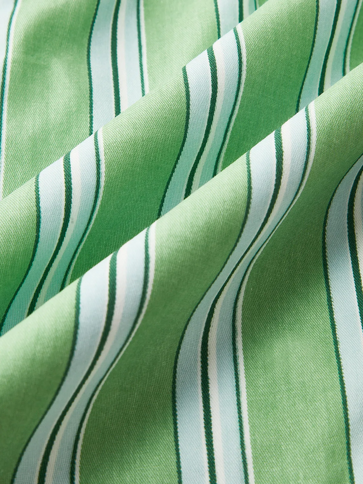 Cotton Pinstripe Baggy Shorts sold by COMMENSE product image thumbnail 2