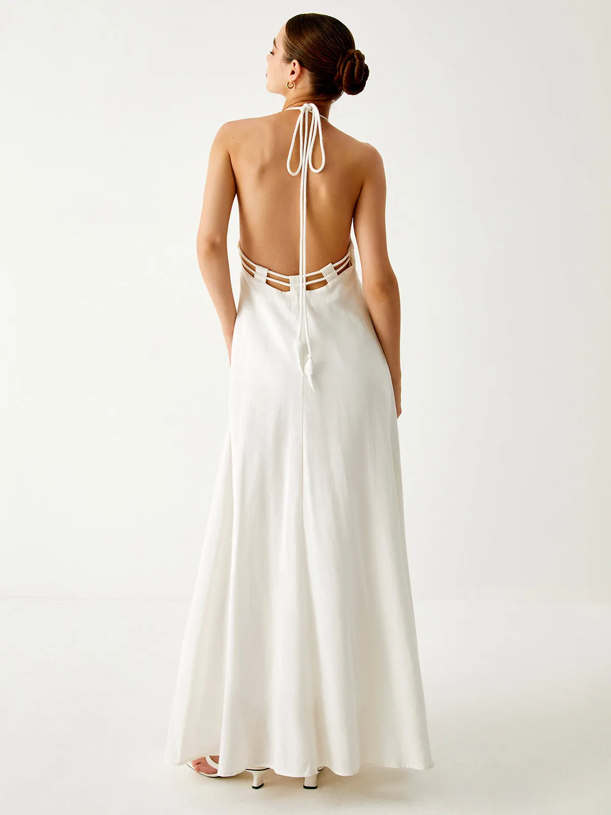 ワンピース seersucker henry cami long dress 2025 summer collection 