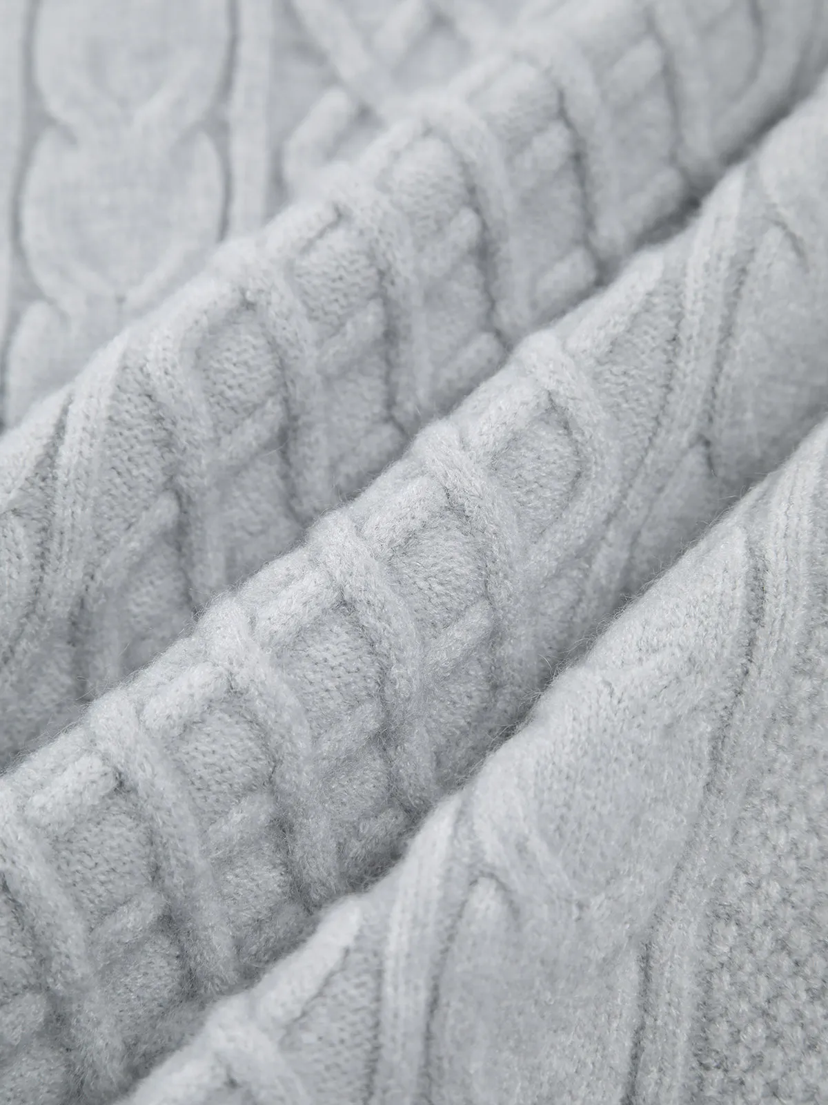 Cloud Nine Cable Knit Sweater sold by COMMENSE product image thumbnail 4