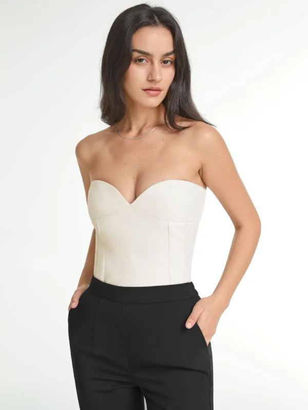 Sweetheart Contour Corset Tube Top sold by COMMENSE