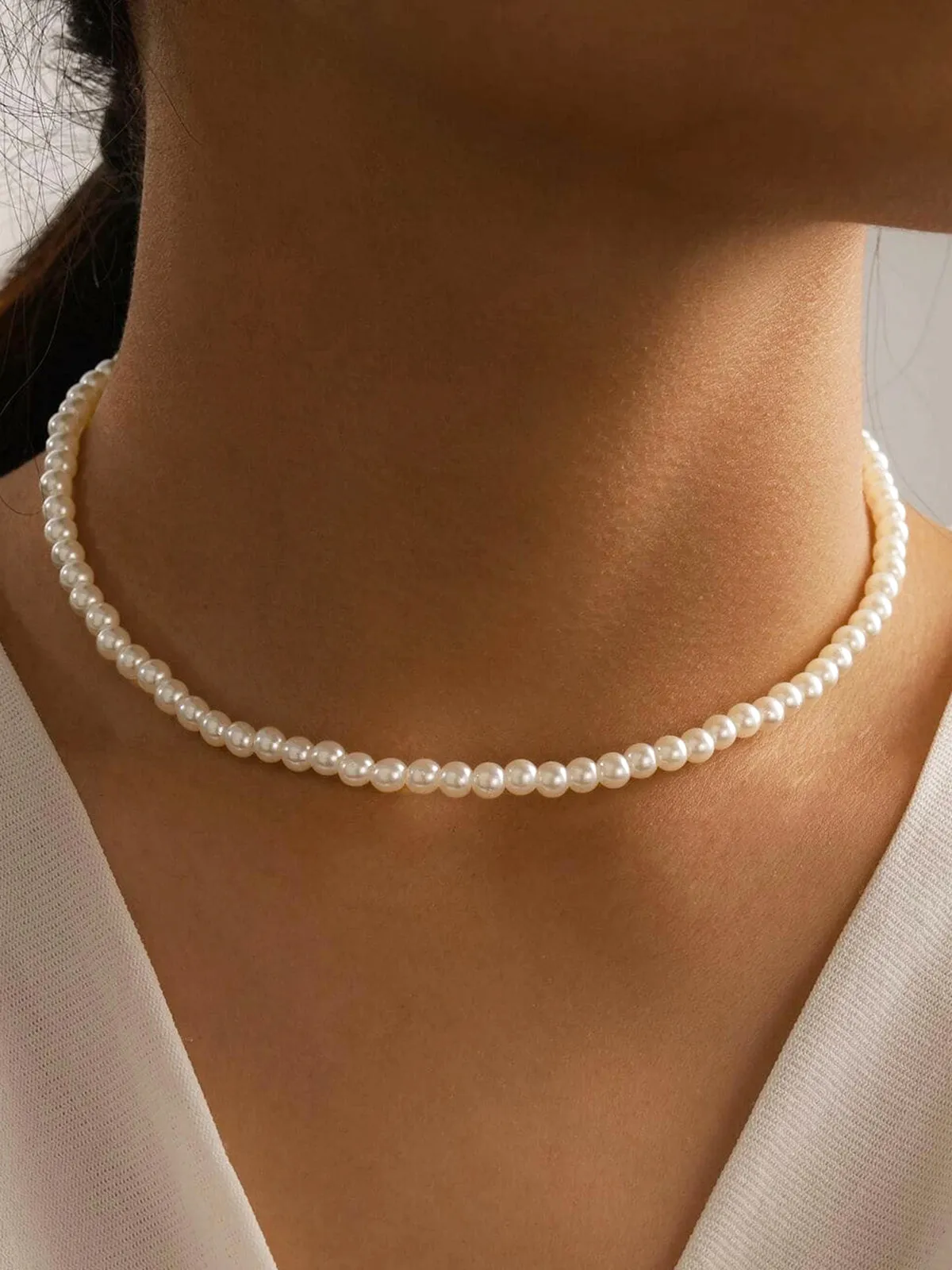Starlight Pearl Necklace sold by COMMENSE