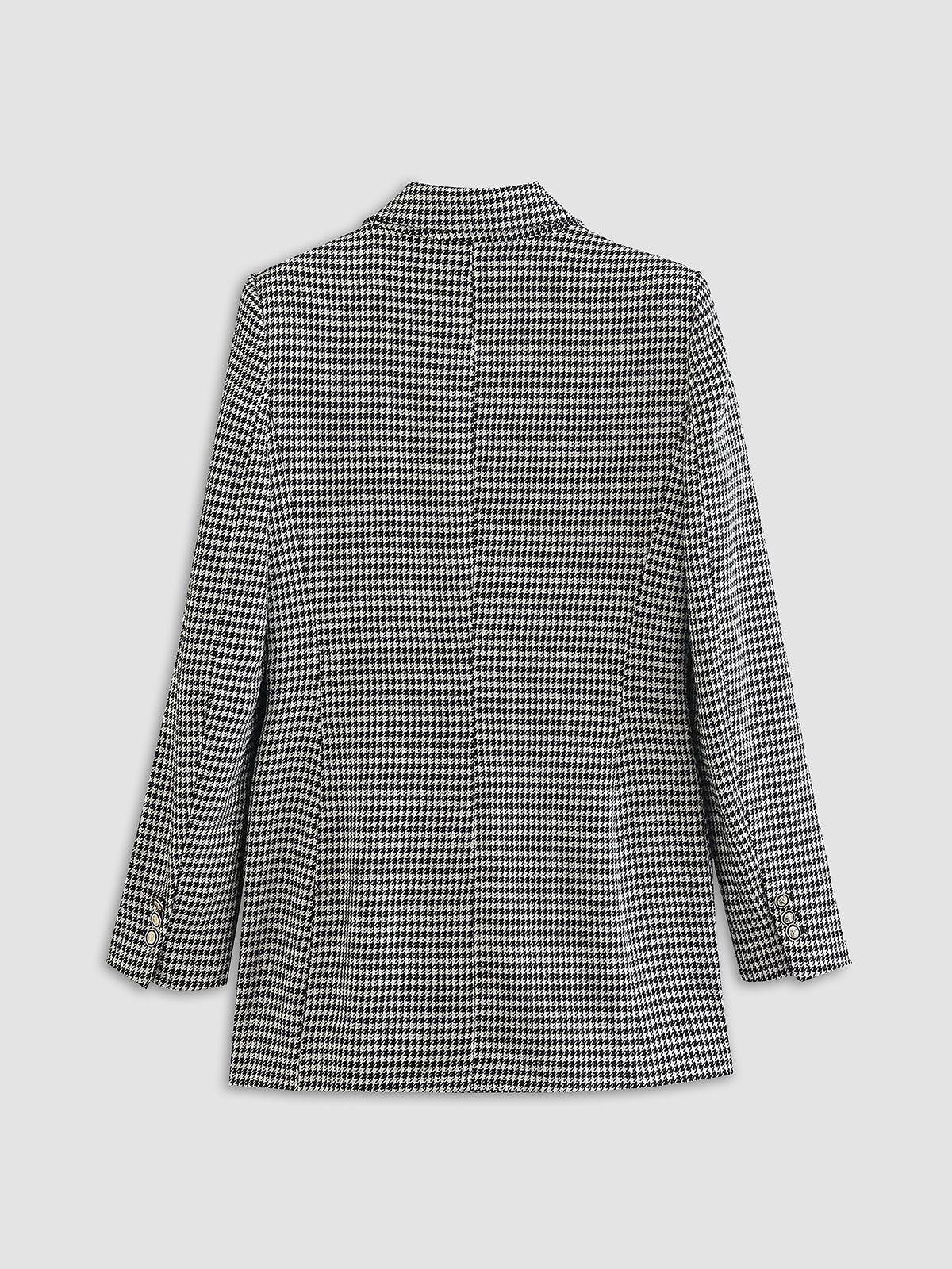Classic Houndstooth Blazer sold by COMMENSE product image thumbnail 2