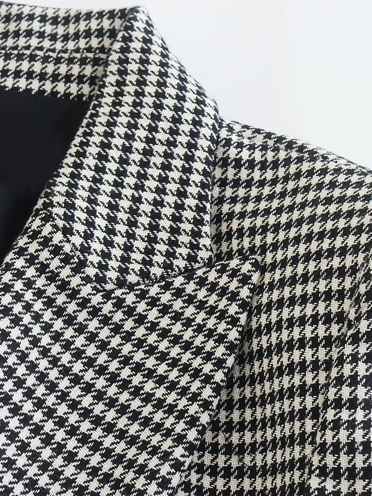Classic Houndstooth Blazer sold by COMMENSE product image thumbnail 3