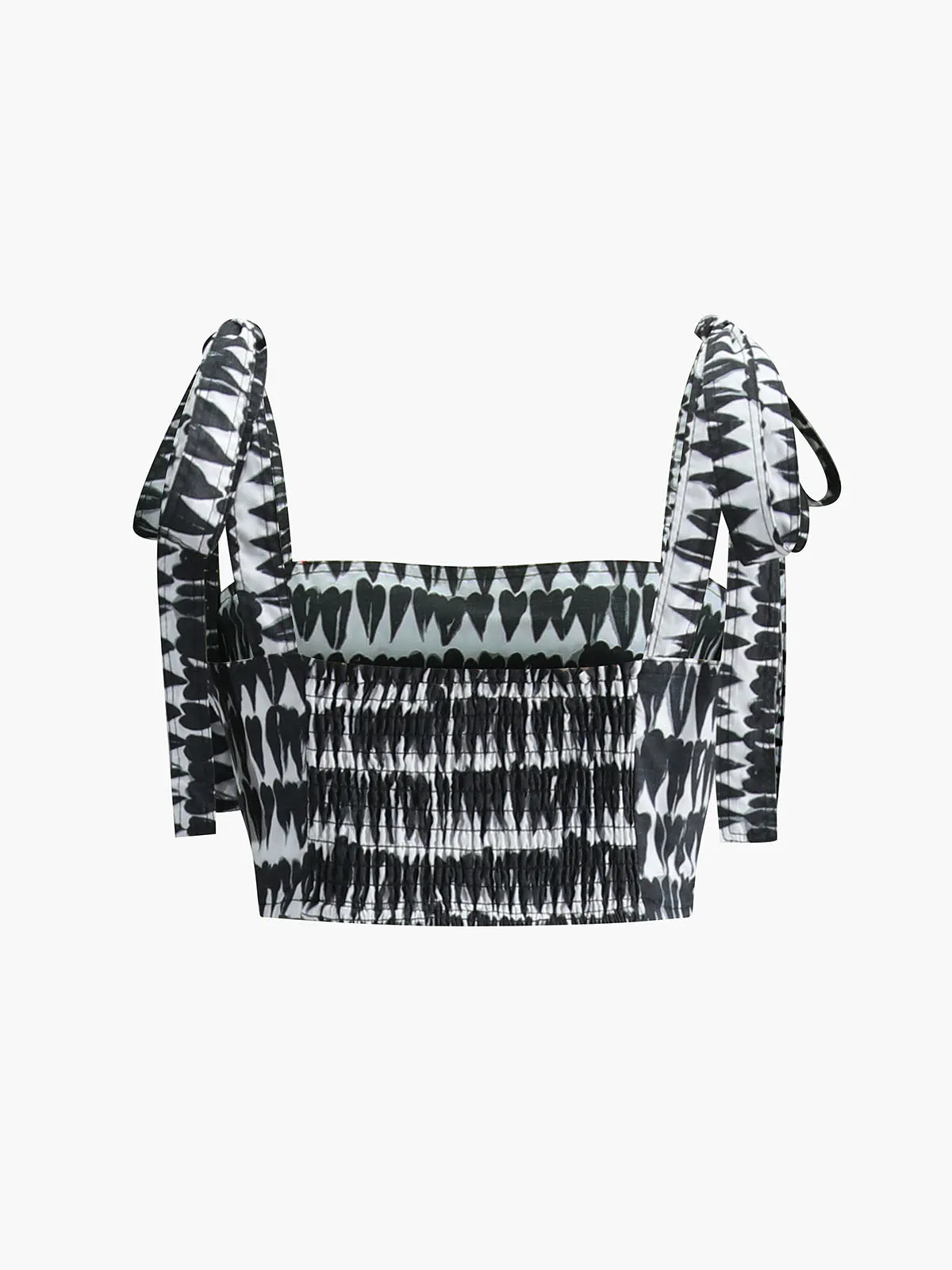 Sweetheart Print knotted Skirt Set sold by COMMENSE product image thumbnail 5