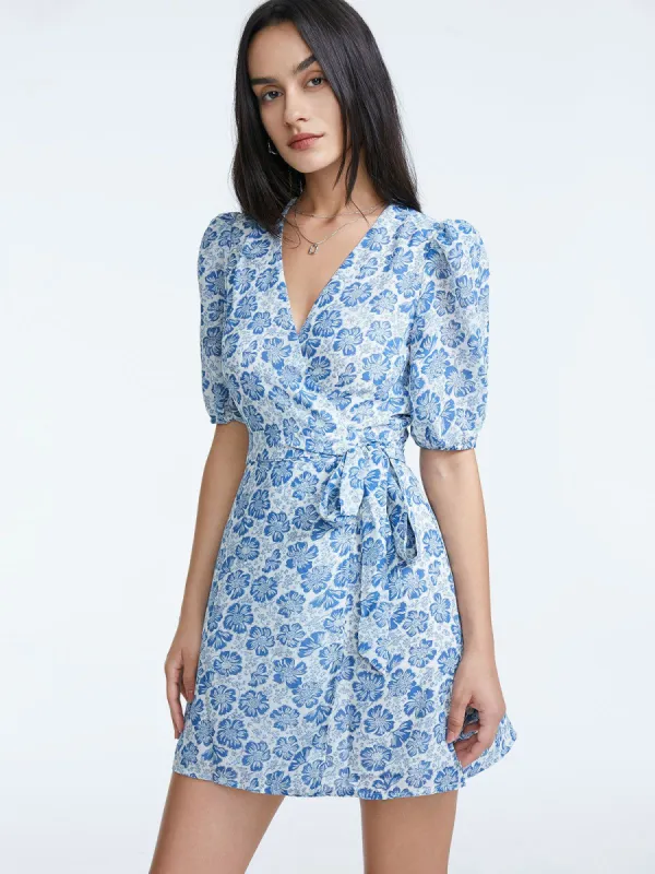 Amethyst Elven Wrap Dress sold by COMMENSE