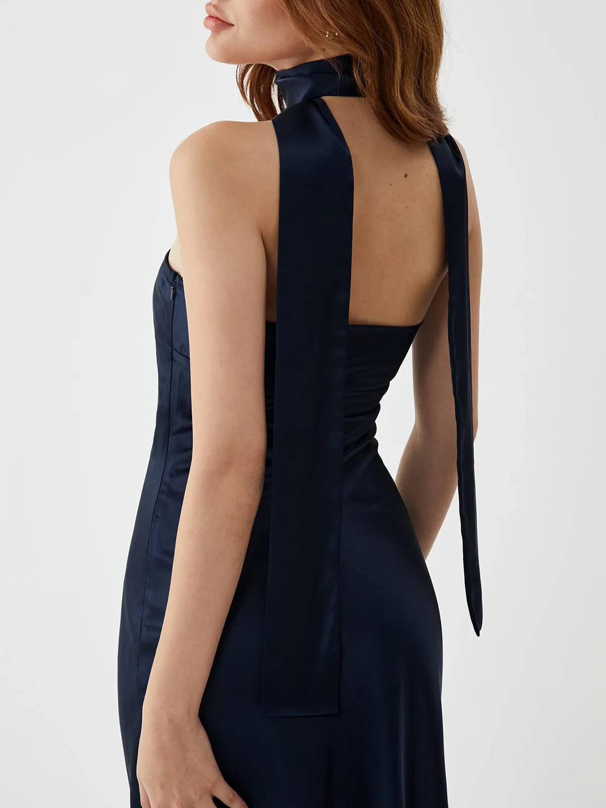 Plain Sleeveless Casual Long Dress sold by COMMENSE product image thumbnail 5
