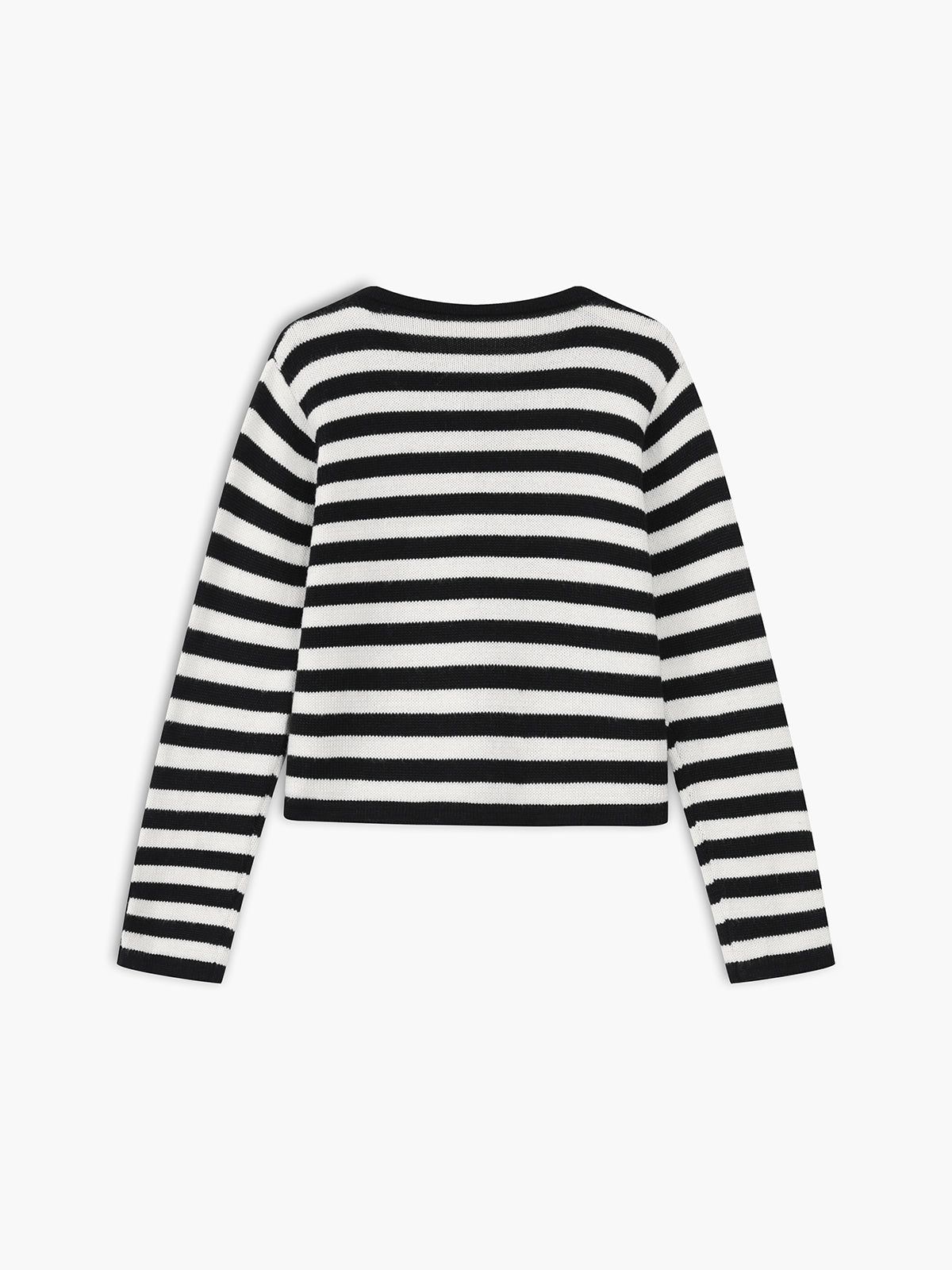 Stripe Vinatge Cardigan sold by COMMENSE product image thumbnail 2