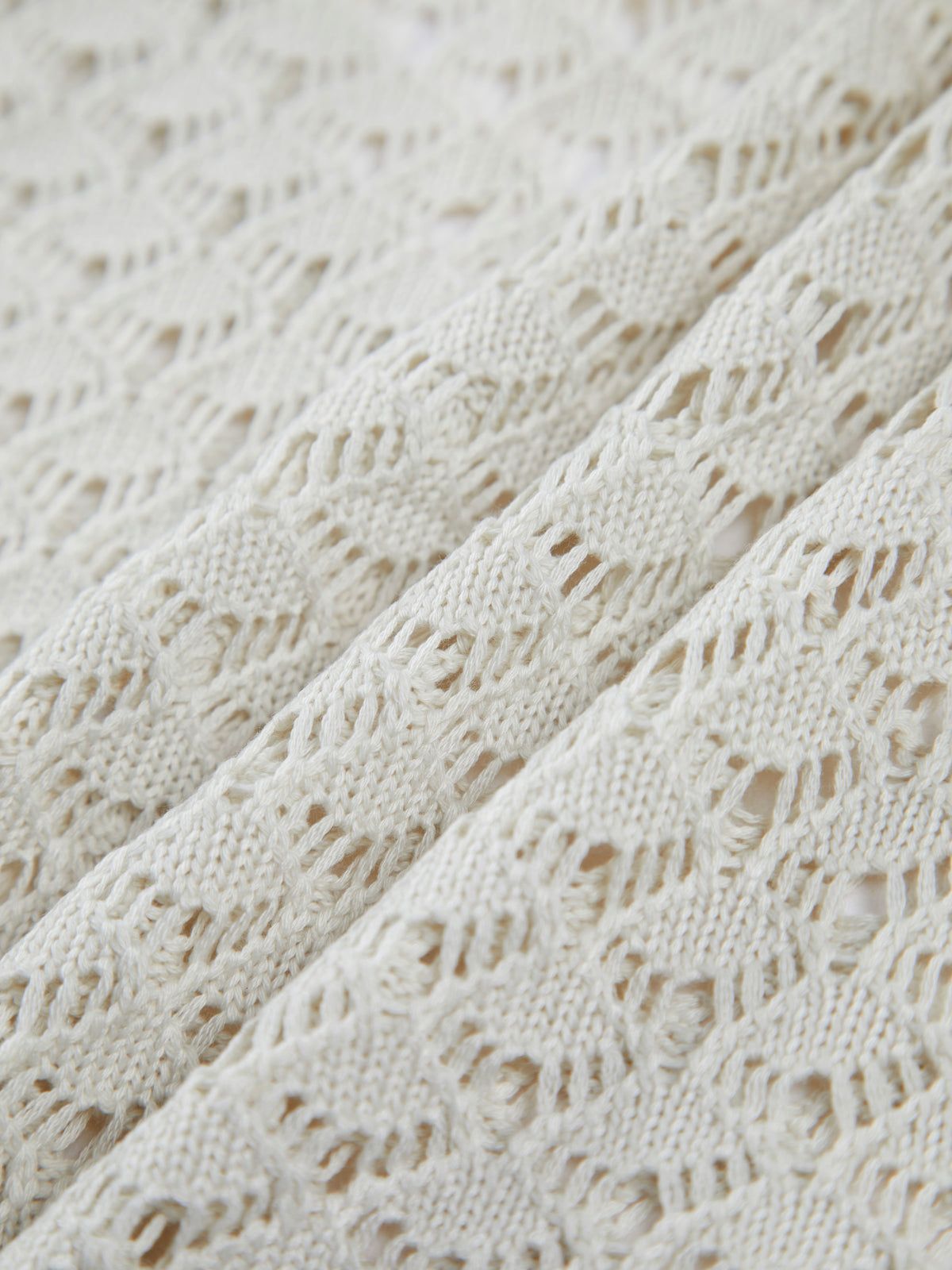 Vintage Crochet Eyelet Tank Top sold by COMMENSE product image thumbnail 4