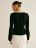 Metal Bottom Piping Corset Blouse sold by COMMENSE