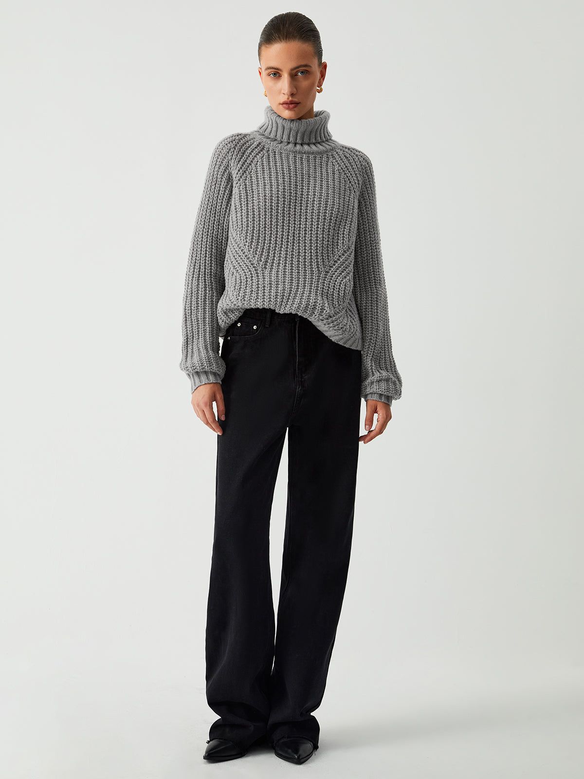 Put It On Me Turtleneck Sweater sold by COMMENSE product image thumbnail 3