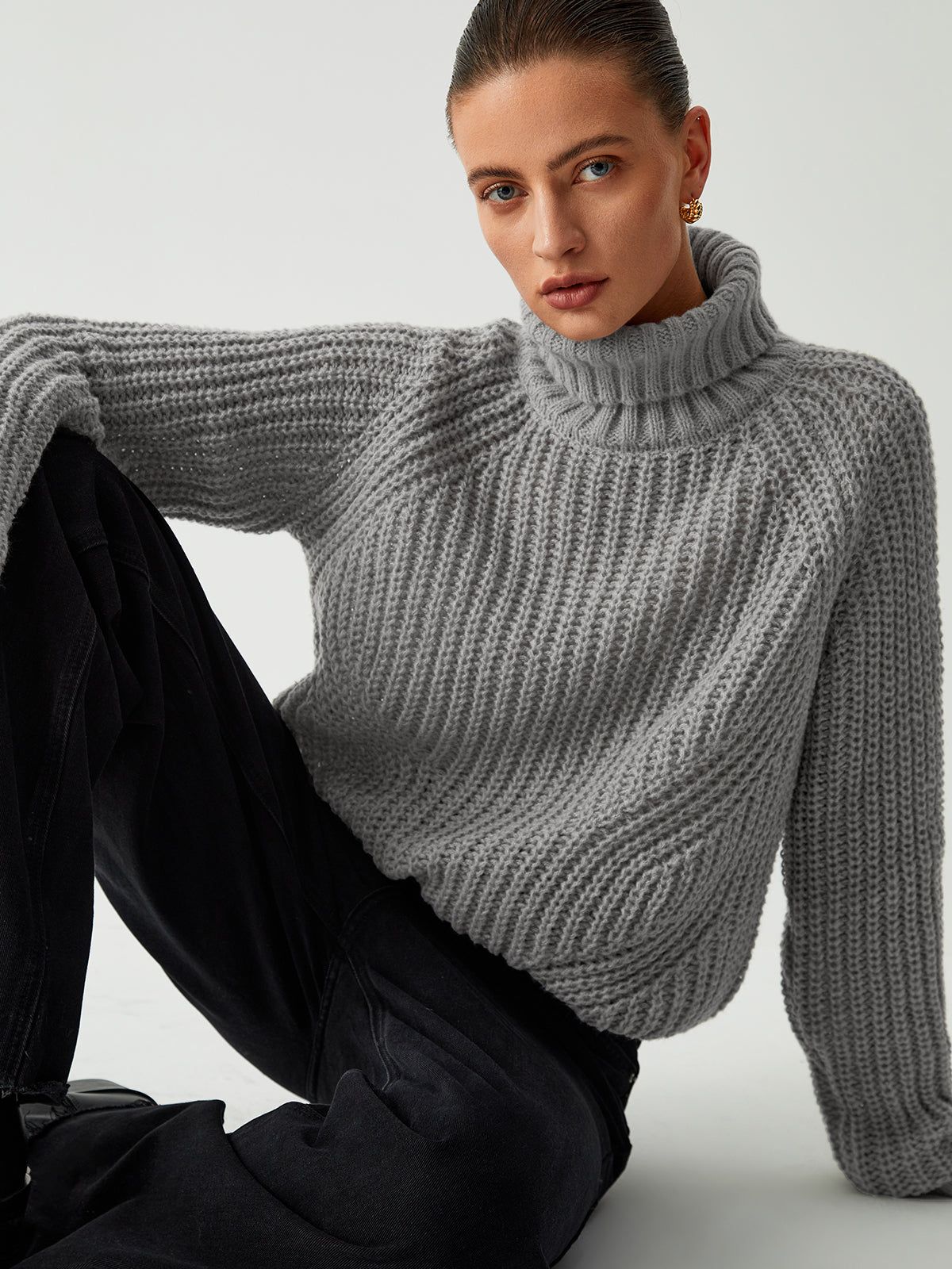 Put It On Me Turtleneck Sweater sold by COMMENSE product image thumbnail 2