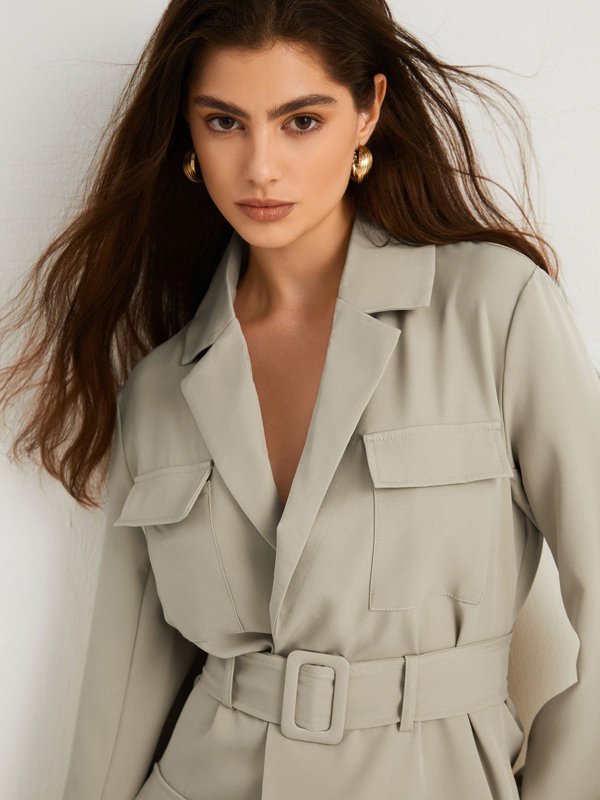 Boho Belted Blazer sold by COMMENSE product image thumbnail 5