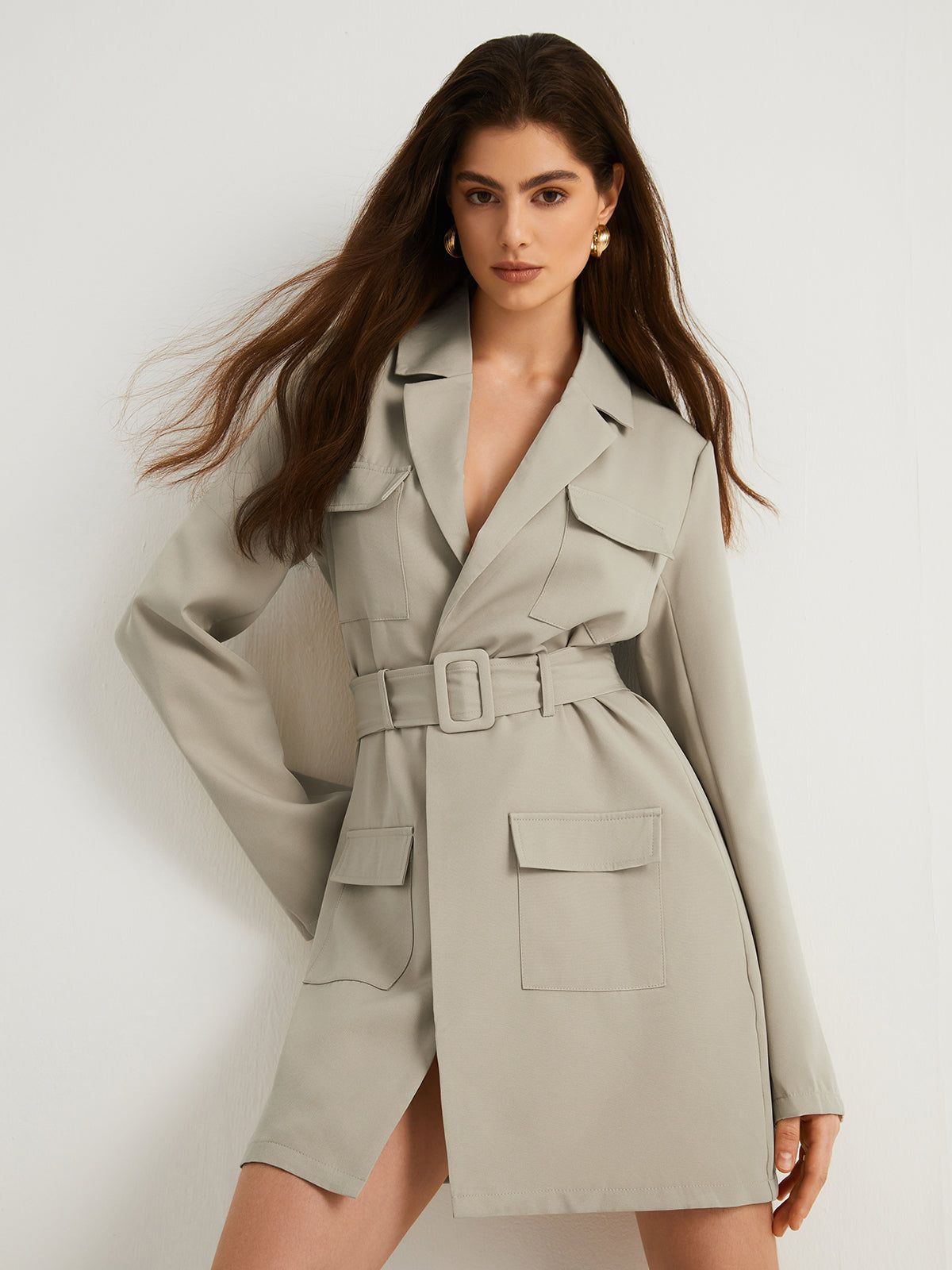 Boho Belted Blazer sold by COMMENSE product image thumbnail 2