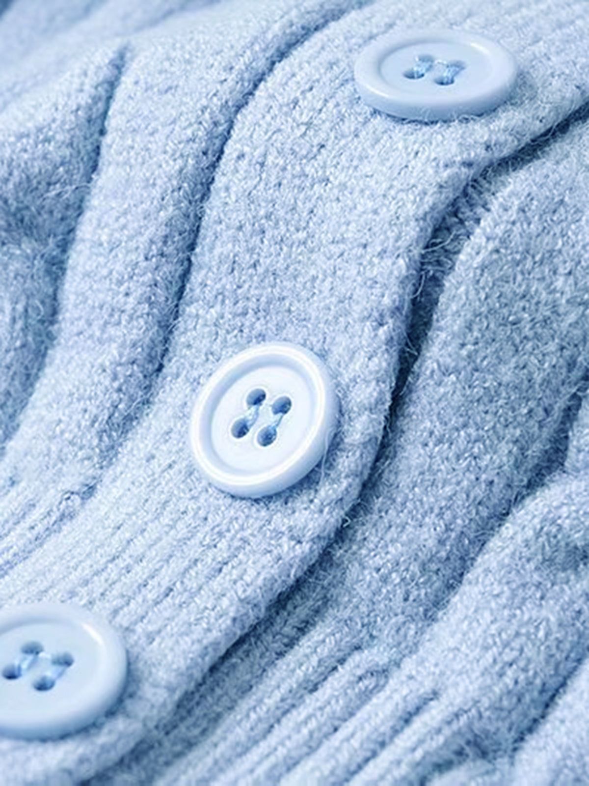 Textured Button Up Cropped Cardigan sold by COMMENSE product image thumbnail 14