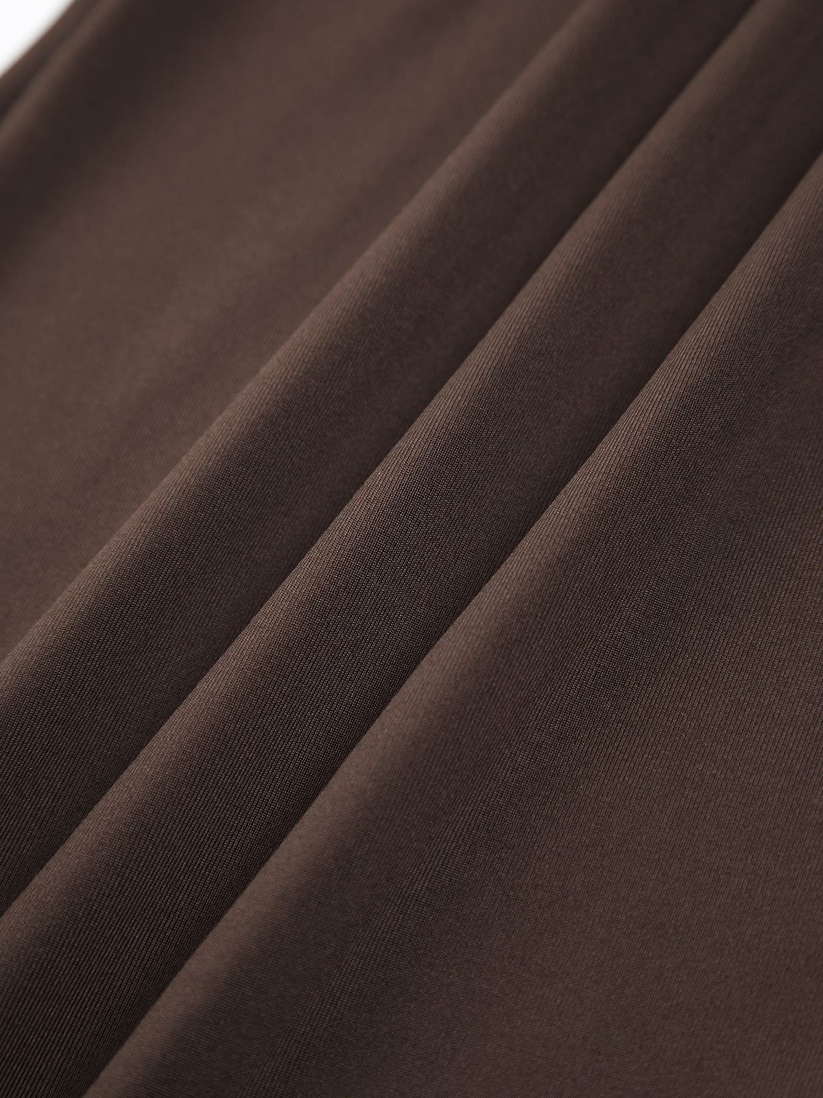 Halter Neck Ruched Drawstring Slit Midi Dress sold by COMMENSE product image thumbnail 4