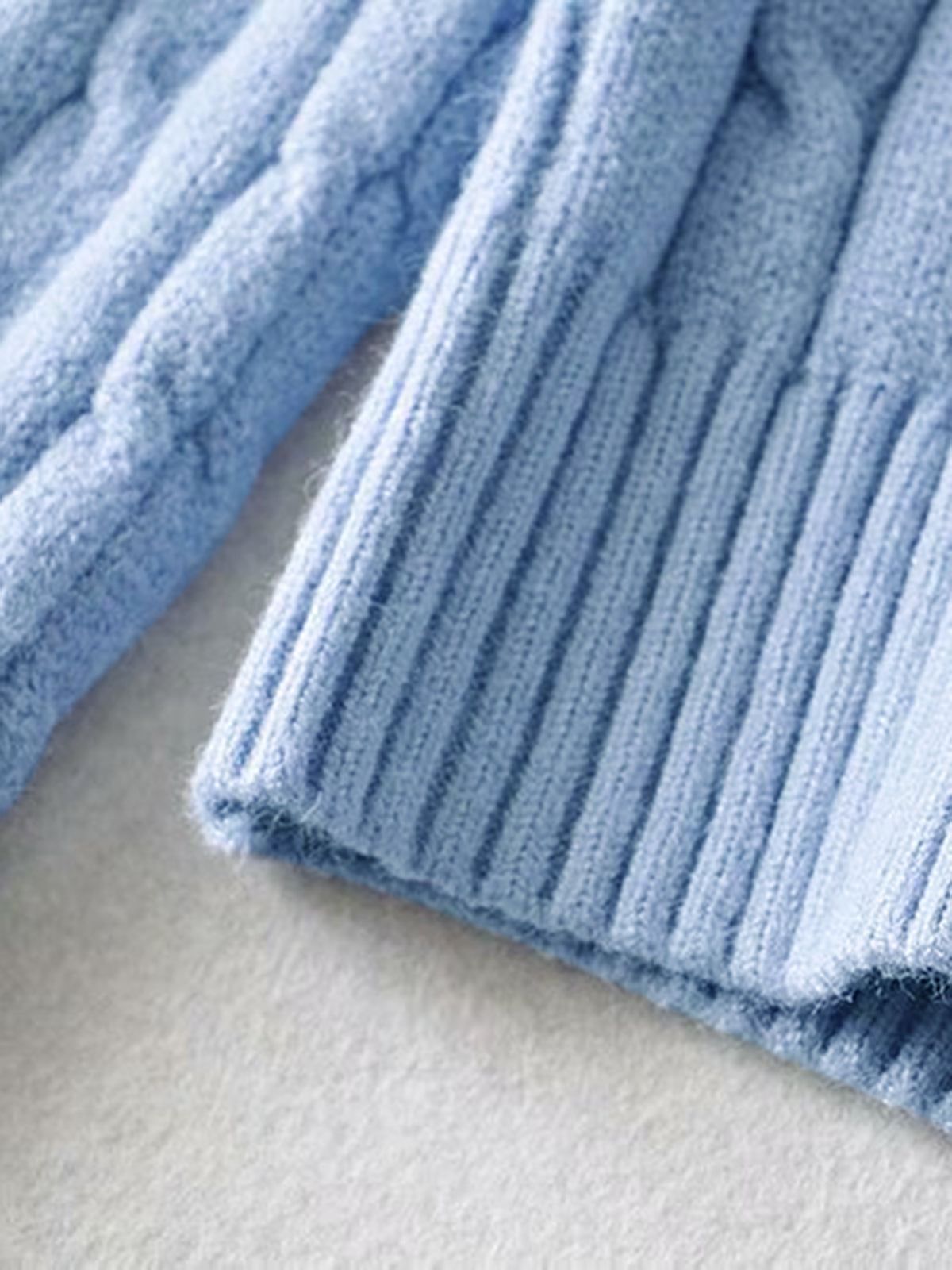 Textured Button Up Cropped Cardigan sold by COMMENSE product image thumbnail 13