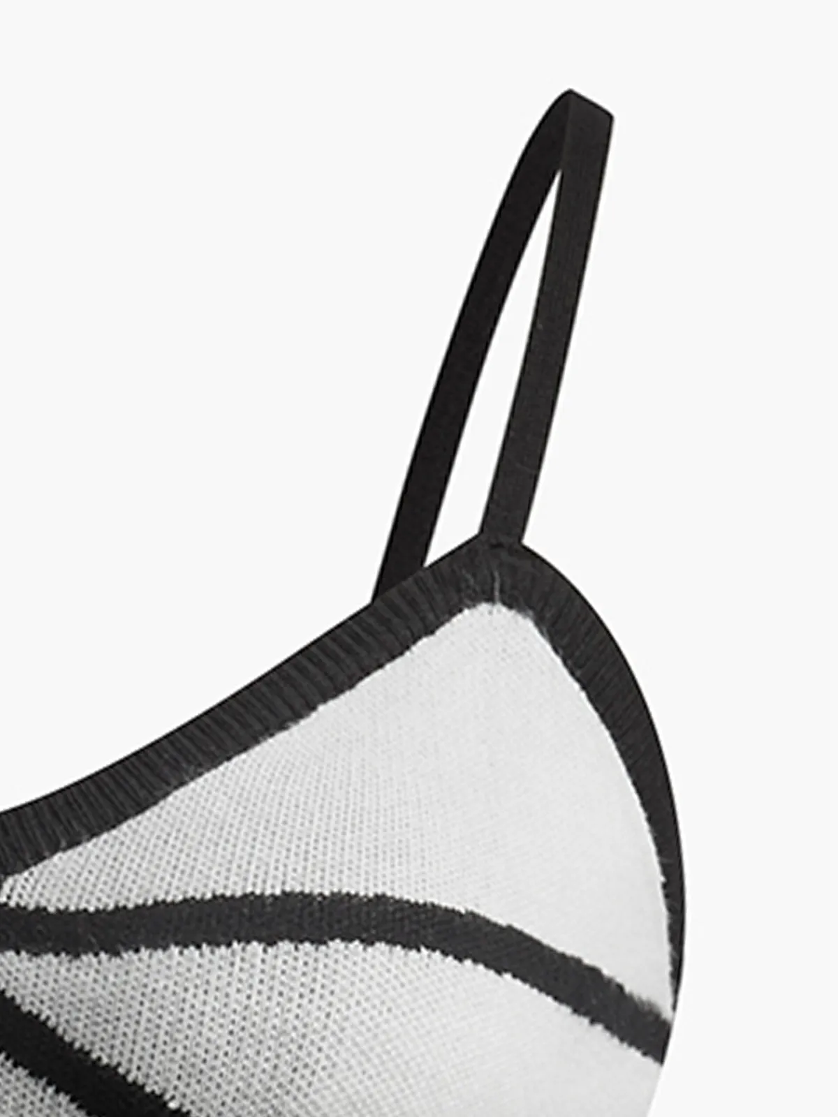 Contrast Trim Sweater Vest sold by COMMENSE product image thumbnail 4