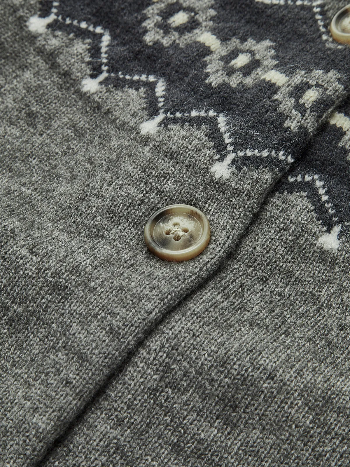 Bohemian Button Knit Cardigan sold by COMMENSE product image thumbnail 2