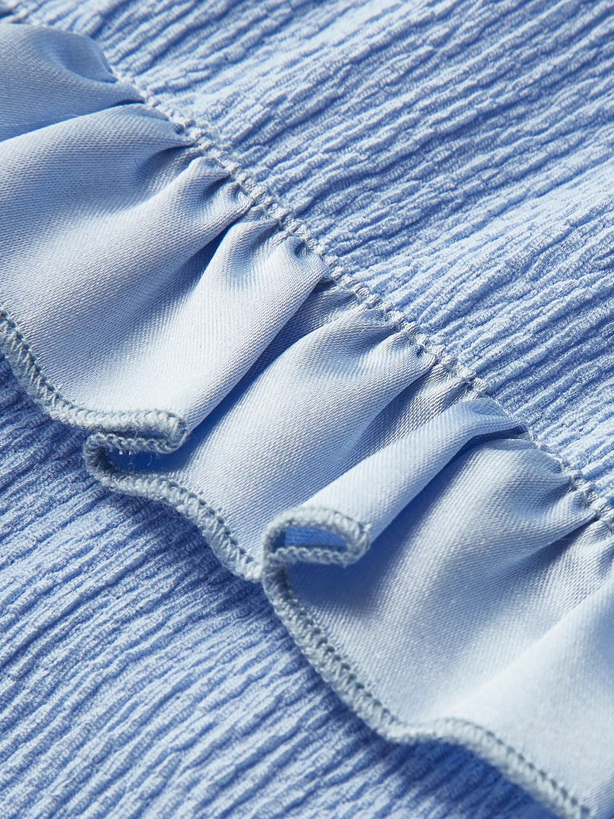 Lettuce Trim Knotted Cami Midi Dress sold by COMMENSE product image thumbnail 3