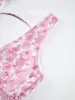Cherry Blossom Halter Backless Long Dress sold by COMMENSE