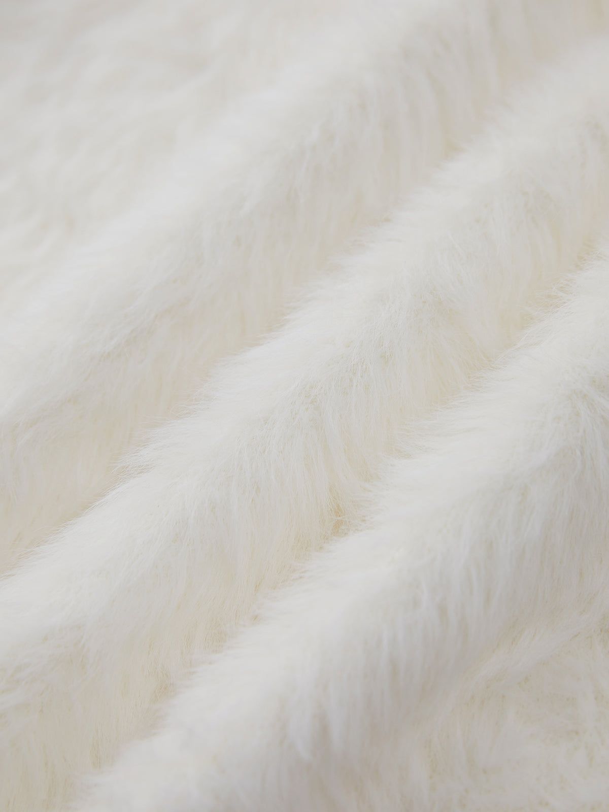 Winter Snow Furry V-Neck Sweater sold by COMMENSE product image thumbnail 2
