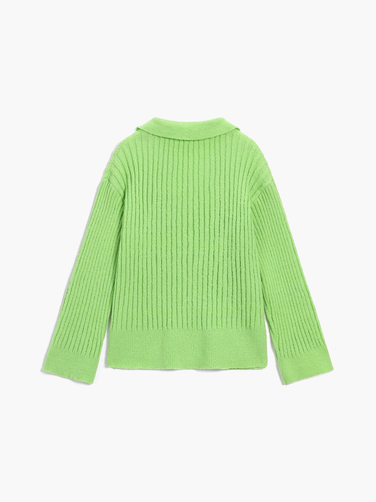 Greeness Rib Sweater sold by COMMENSE product image thumbnail 2