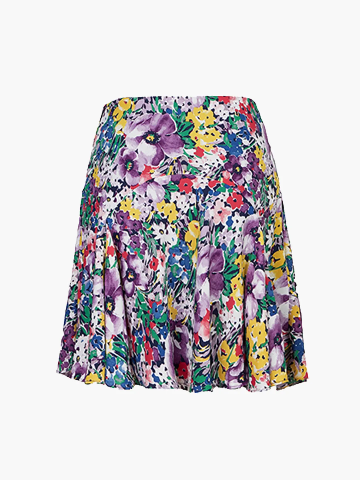 Vintage Floral Flowy Mini Skirt sold by COMMENSE product image thumbnail 2