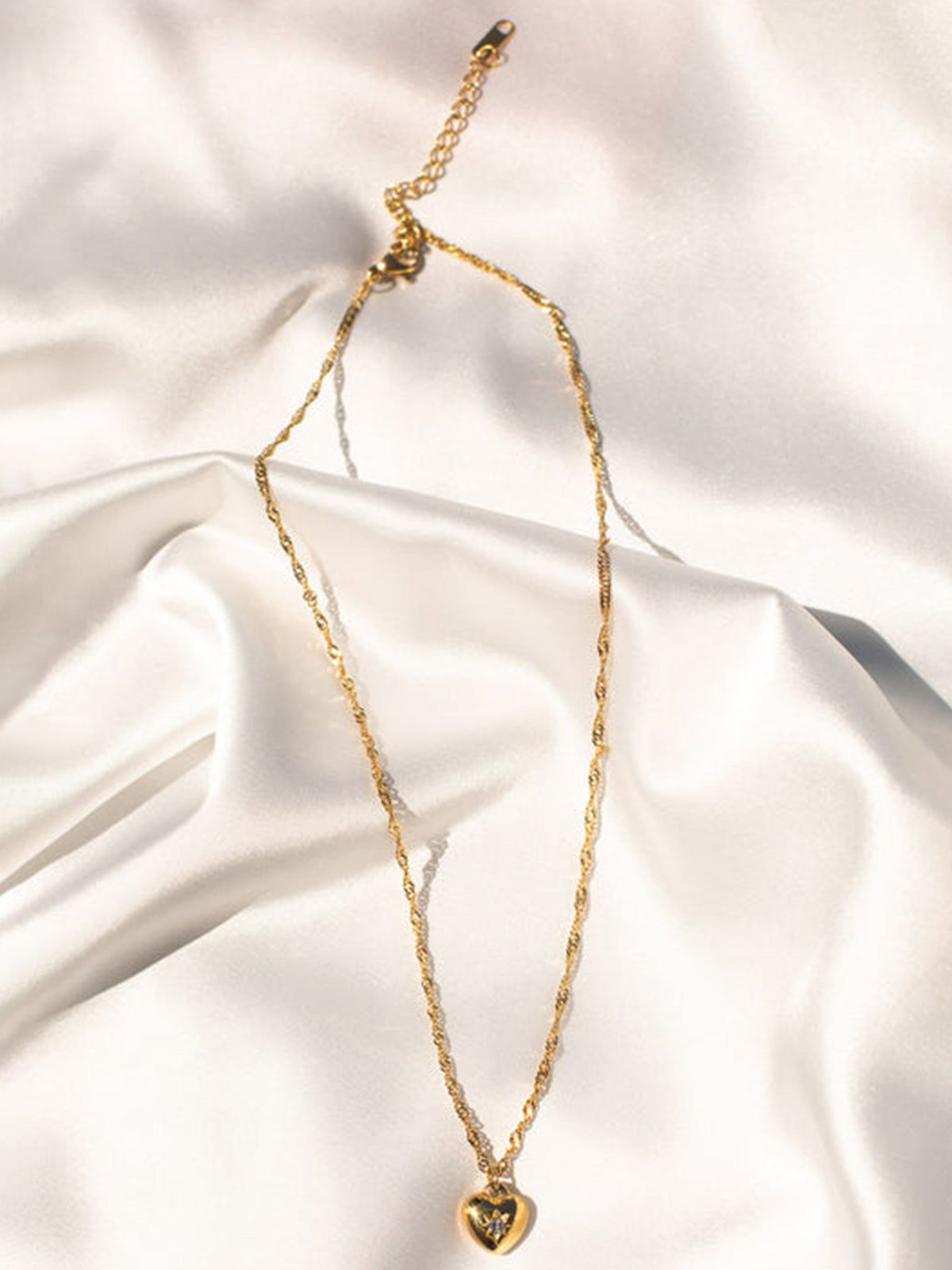 Heart Star Pendant Necklace sold by COMMENSE product image thumbnail 3
