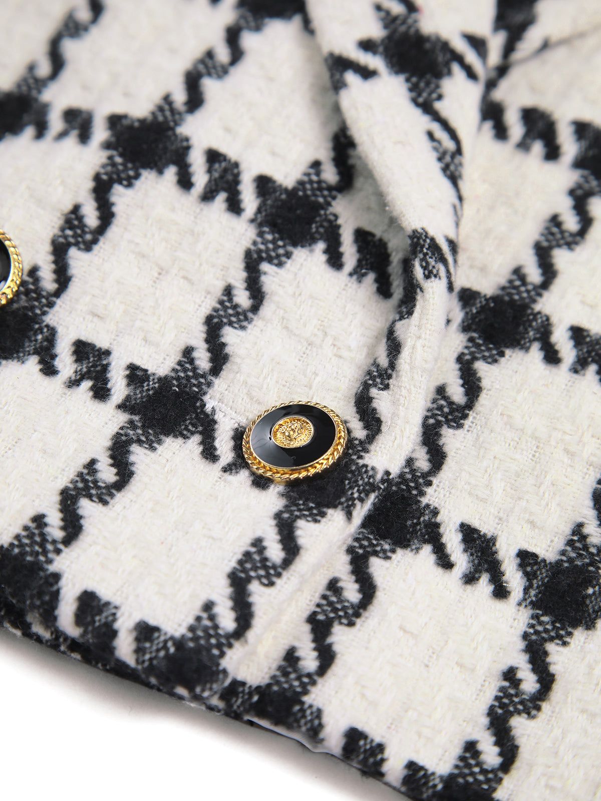 Tweed Crop Blazer sold by COMMENSE product image thumbnail 3