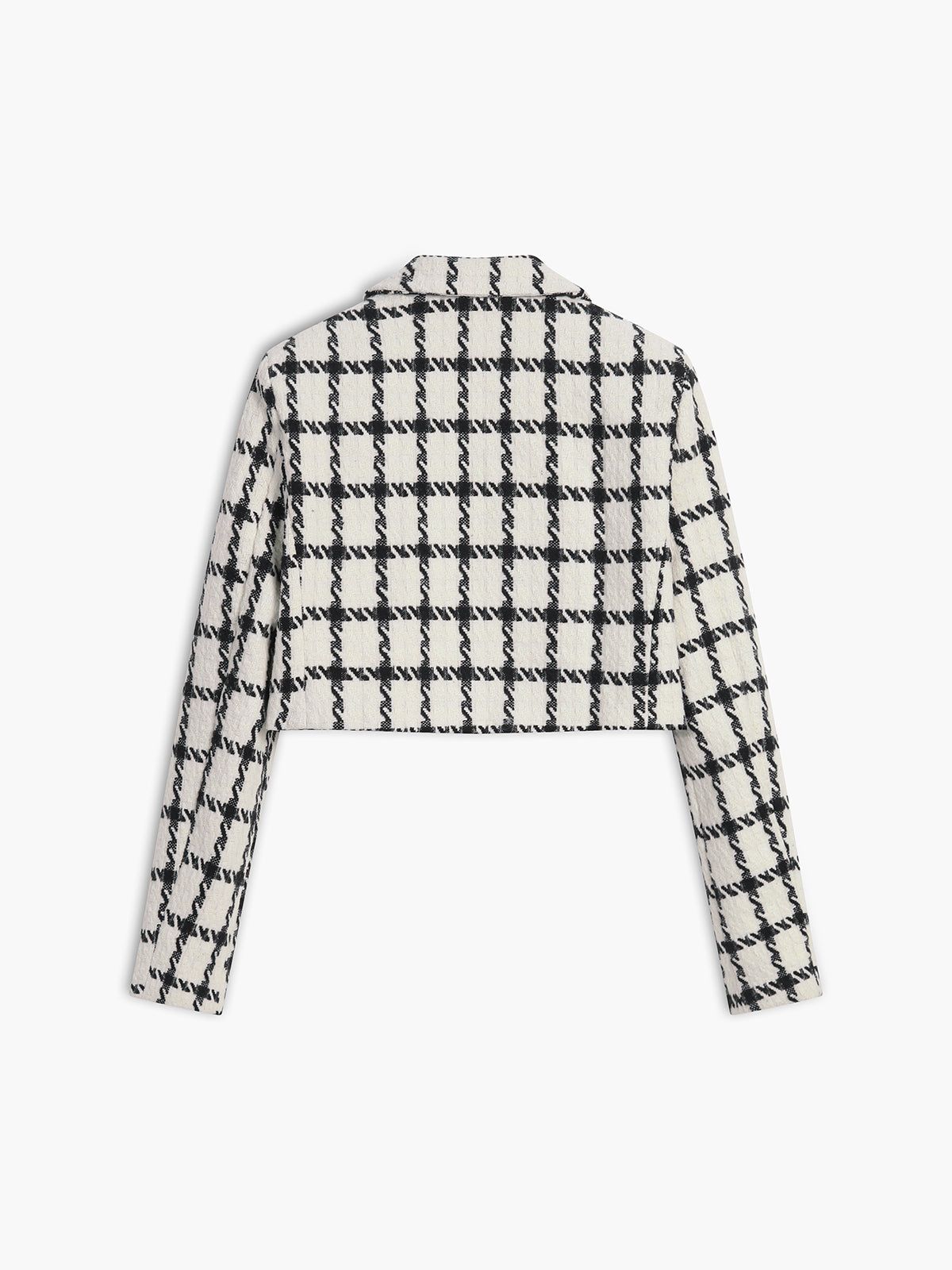 Tweed Crop Blazer sold by COMMENSE product image thumbnail 2