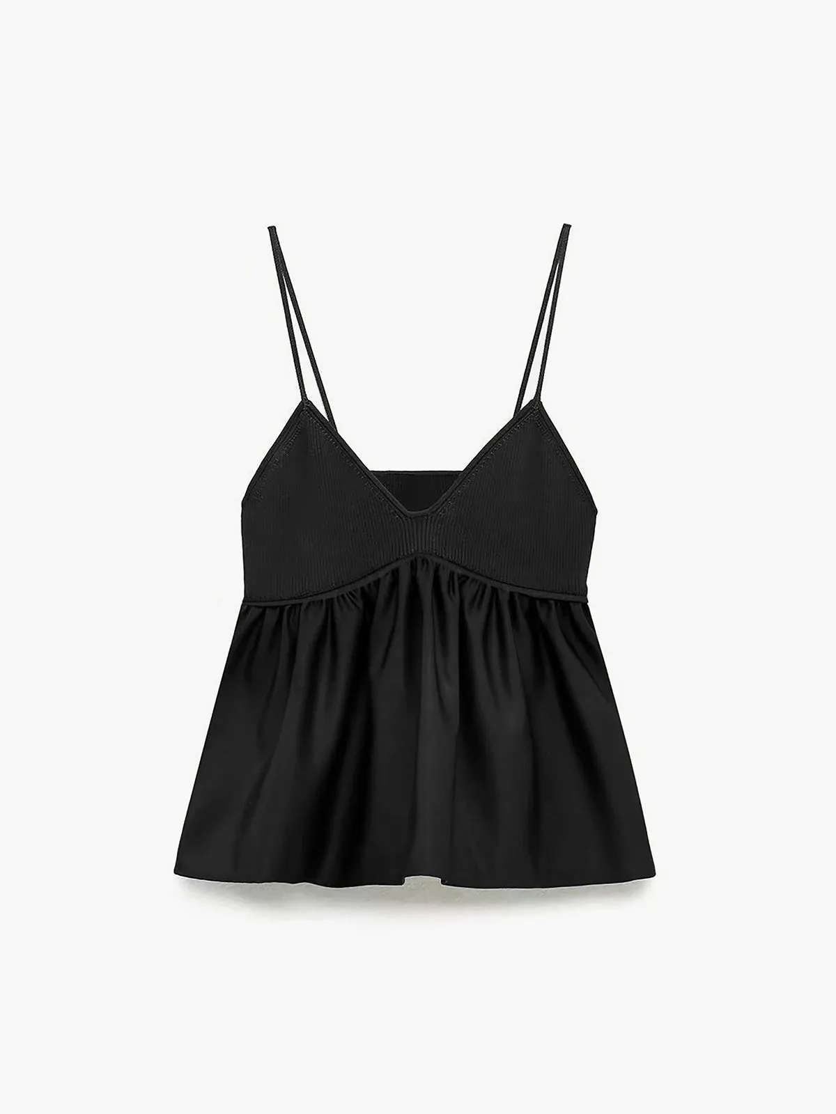 Ruffle Crop Cami Top sold by COMMENSE product image thumbnail 5