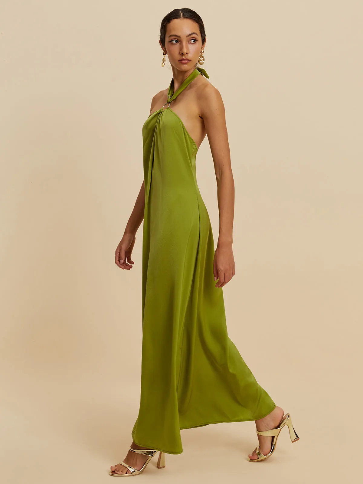 Backless Halter Long Dress sold by COMMENSE product image thumbnail 3