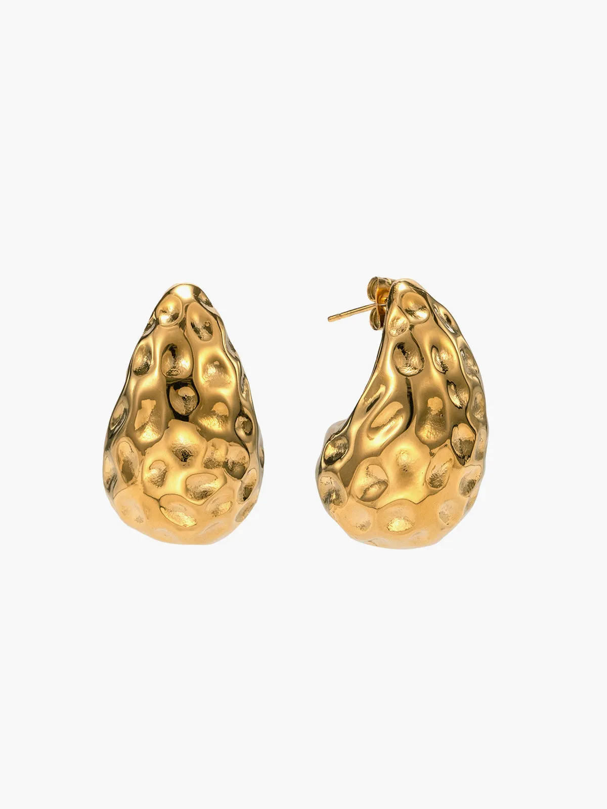 Teardrop Drop Stud Earrings sold by COMMENSE product image thumbnail 2