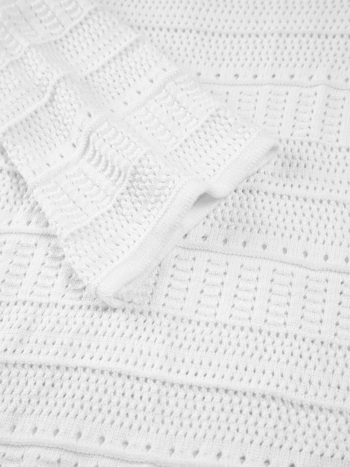 Leisure Crochet Eyelet Short Dress sold by COMMENSE product image thumbnail 4