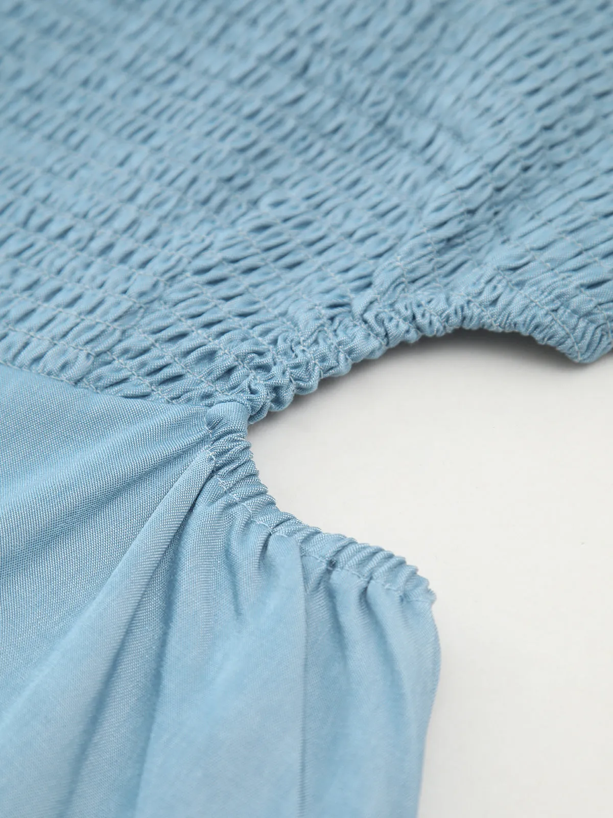 Shirred Cutout Vacation Long Dress sold by COMMENSE product image thumbnail 4