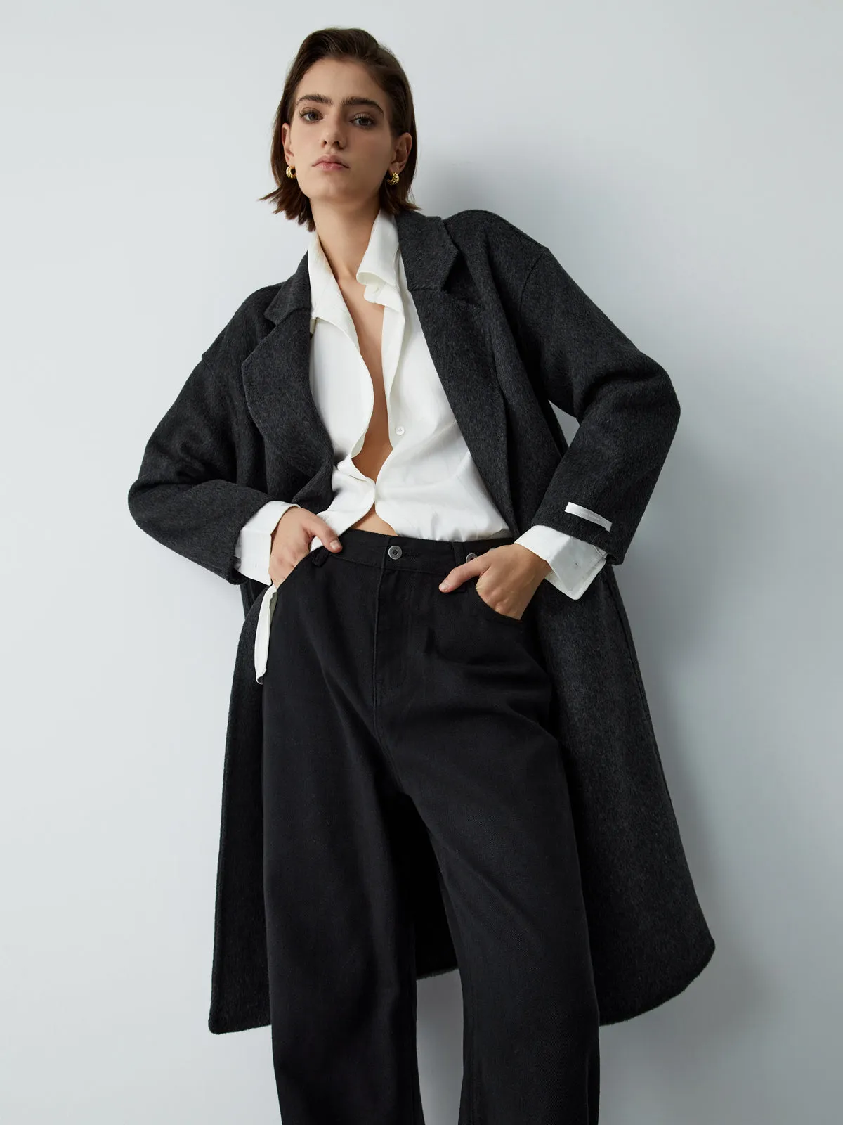 Double Face Wool Blend Coat sold by COMMENSE