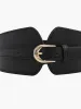 Wide Gold Buckle Belt sold by COMMENSE