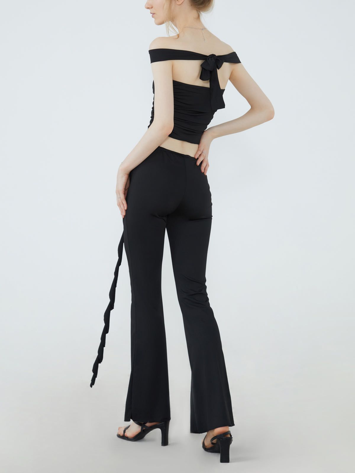 Rosette Two Piece Pants Set sold by COMMENSE product image thumbnail 3