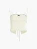 Satin Bow Decor Cami Top sold by COMMENSE
