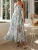 Boho Multi Floral Cami Midi Dress sold by COMMENSE