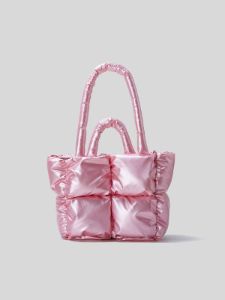 Puffer Metallic Tote Bag sold by COMMENSE