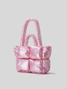 Puffer Metallic Tote Bag sold by COMMENSE