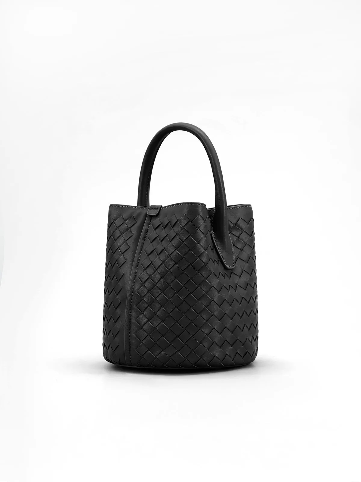 Woven Bucket Bag sold by COMMENSE product image thumbnail 3