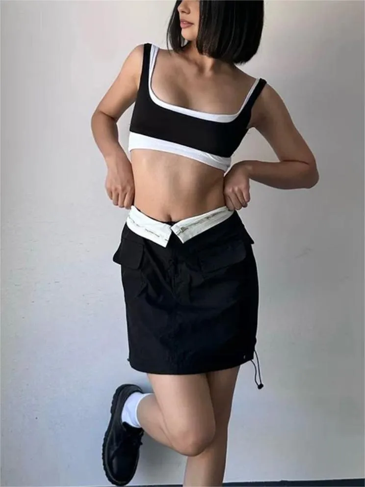 Two Layers Design Tank Top sold by COMMENSE product image thumbnail 3