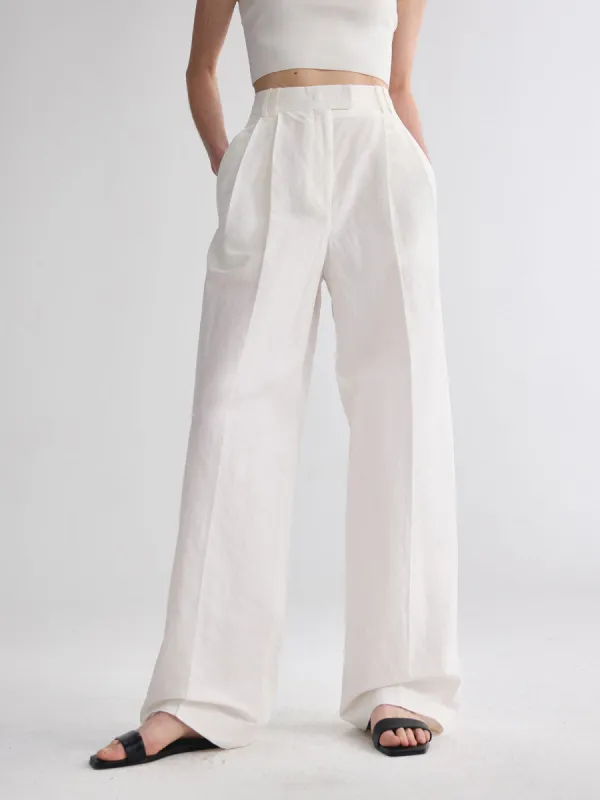 Minimalism Straight Leg Pants sold by COMMENSE